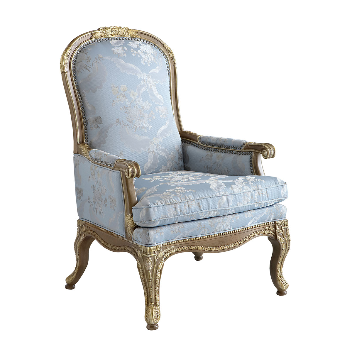 Bergere Accent Chair