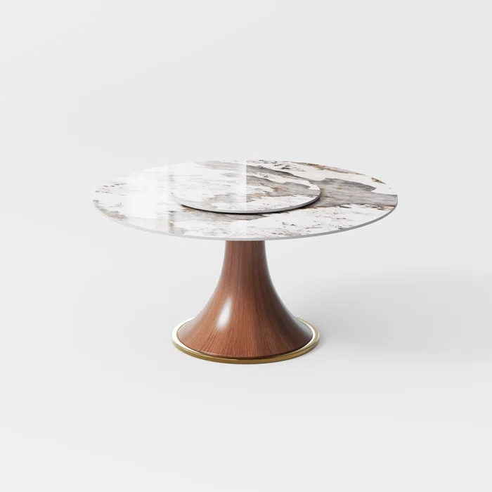 Jessely Modern Round Dining Table