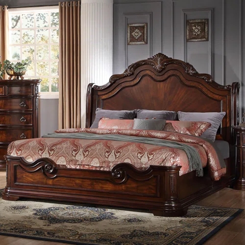 Fletcher Standard Customizable Bedroom Set Queen Bed King Bed