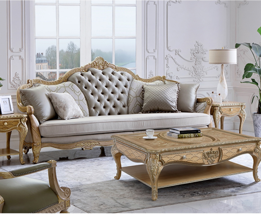 Versailles RoseCoffee Table End Table